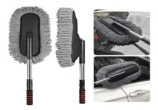 Flexible Duster Car Wash | Car Cleaning Accessories | Microfiber | Brushes | Dry/Wet Home, Kitchen, Office Cleaning Brush with Expandable Handle , 1 piece , road size