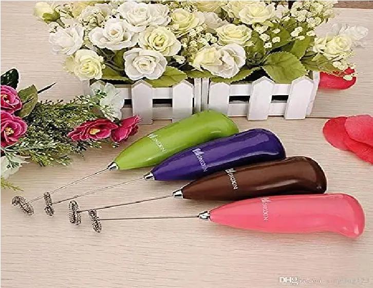 Electric Coffee Beater Foam Maker Milk Frother Coffee Maker Hand Blender Mixer Froth Whisker Latte Maker for Milk, Coffee, Egg Beater, Juice, Cafe Latte, Espresso, Cappuccino, Lassi. (1piece)