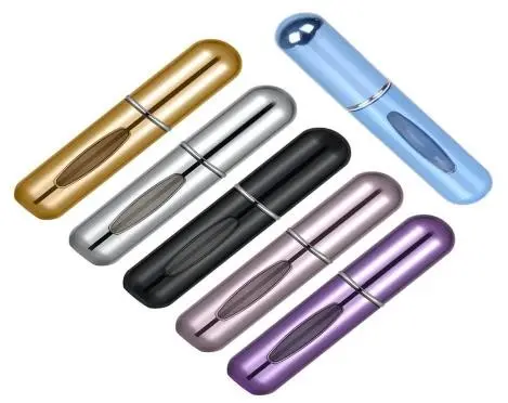 Portable Mini Refillable Perfume Atomizer Bottle Atomizer Travel Size Spray Bottles Accessories 5ml , (1 piece)