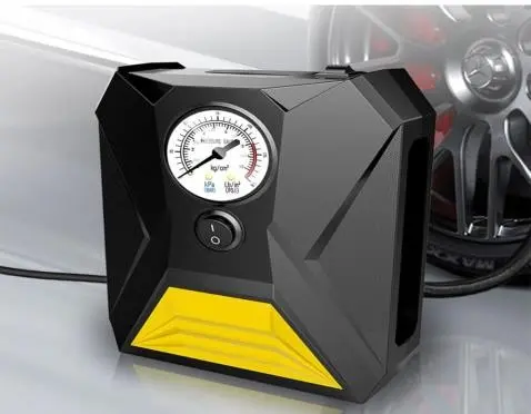 Suzec Analog Air Compressor Tyre Inflator for Car Portable Air Pump for Car Motorcycle Bike Tyre with Analog Pressure Gauge, 150PSI with Emergency LED Light for Car, Bicycle, Balloons and Inflatables,  currently not availabe